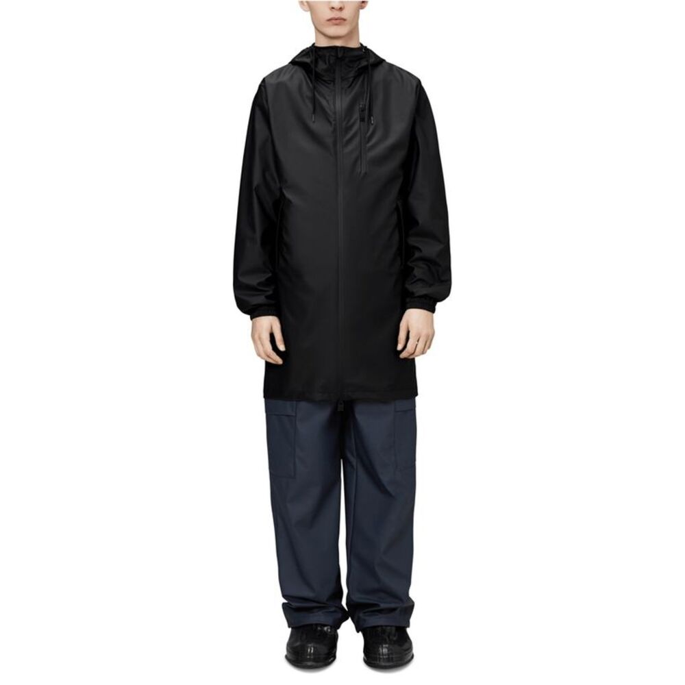 RAINS Mens Long Storm Raincoat, NWT